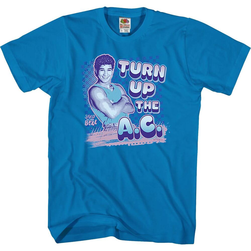 Turn Up The Ac Saved By The Bell Tshirt